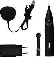 ECO R2 Allblack + 3 Refills, Elektrische Zahnbürste (schwarz)