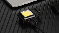 STEFFEN Handleuchte LED Worklight 65 00163 schwarz, Akku, 6W 2 Stück