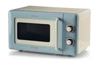 Ariete Mikrowelle Vintage Blau - Mikrowellenleistung: 800 W - Fassungsvermögen: 20 l - Grillfunktion: Nein - Backofenfunktion: Keine Angaben - Steamfunktion: Keine Angaben - Breite: 35 cm