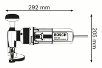 Blechschere GSC 2,8 Professional (blau, 500 Watt)