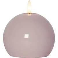Star Trading LED-Kerze Pillar Flamme Shine, 11 cm, Pink - Betriebsart: Batteriebetrieb - Fernbedienung: Nein - Aussenanwendung: Nein - Höhe: 11 cm - Timerfunktion: Ja - Set: Nein