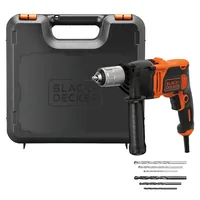 Schlagbohrmaschine BEH850K (orange/schwarz, Koffer, 850 Watt)