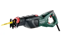 Metabo Säbelsäge SSEP 1400 MVT - Ausstattung: Hartmetall-Sägeblatt - Für Material: Holz - Metall - Betriebsart: Netzbetrieb - Produktkategorie: Säbelsäge - Set: Nein - Akkusystem: Netzbetrieb (kein Akku)