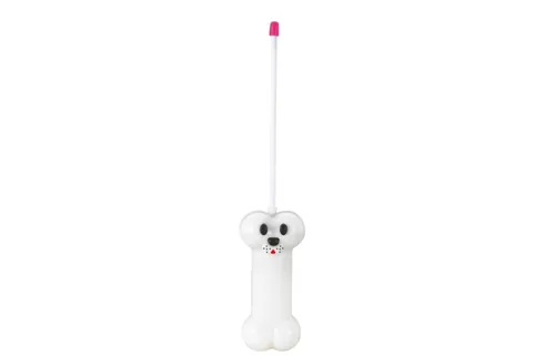 Jamara Plüschhund Trixi RC WeißRosa 27MHz