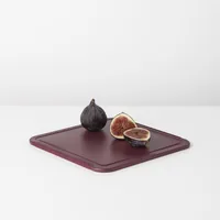 Brabantia Schneidebrett Tasty+ 25 cm x 25 cm - Material: Kunststoff - Breite: 25 cm - Detailfarbe: Terracotta - Griffe: Nein - Eigenschaften: Keine Eigenschaft - Zertifikate: Keine Zertifizierung