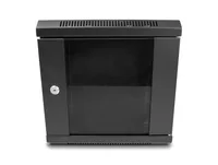 DeLOCK 10″ Network Cabinet with glass door 6U black