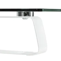 LogiLink BP0027 monitor mount / stand 81.3 cm (32") Desk Metallic, Transparent