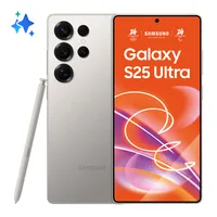 Samsung Galaxy S25 Ultra 17,5 cm (6.9") Double SIM Android 15 5G USB Type-C 12 Go 256 Go 5000 mAh Gris, Titane