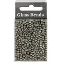 Creativ Company 682941 beads Seed bead Glass Grey