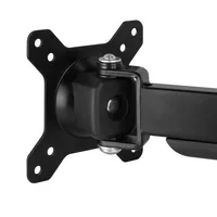 Arctic Cooling Wandhalter W1C bis 18 kg – Schwarz - Eigenschaften: Drehbar - Ausziehbar - Maximale Bildschirmgrösse: 49  - Detailfarbe: Schwarz - Maximale Tragkraft: 18 kg - Anzahl Bildschirme: 1