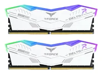 32GB RAM TeamGroup T-Force Delta DIMM 32GB Dual-Kit DDR5-6000 CL30 - RGB White
