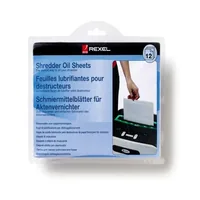 Rexel Ölpapier für Aktenvernichter 12 Stück - Packungsgrösse: 12 Stück - Verpackungseinheit: 12 Stück - Zubehörtyp: Ölpapier