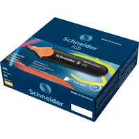 Schneider Textmarker Job Orange - Set: Nein - Verpackungseinheit: 1 Stück - Eigenschaft-Stift: Lichtbeständig - Marker-Art: Leuchtmarker