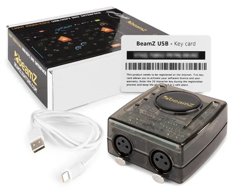 BeamZ Lichtsteuerung Light Rider / ESA2 USB / WiFi - Anzahl Kanäle: 128