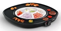 Princess 103260 Freestanding 1100 W Black, White
