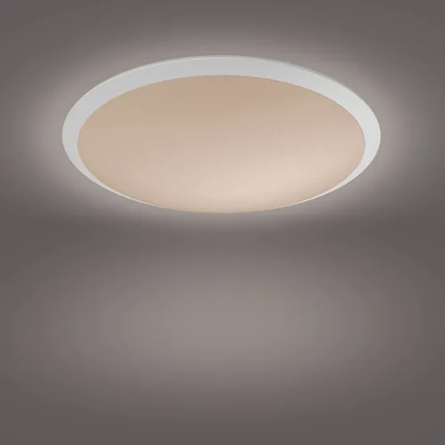Philips Deckenleuchte Cavanal, 18 W, 1500 lm, 2700 K, Weiss - Leuchten Kategorie: Deckenleuchte - Betriebsart: Netzbetrieb - Lampensockel: LED fest verbaut - Farbtemperatur Kelvin: 2700 K - Dimmbar: dimmbar - Farbwiedergabeindex CRI: 80