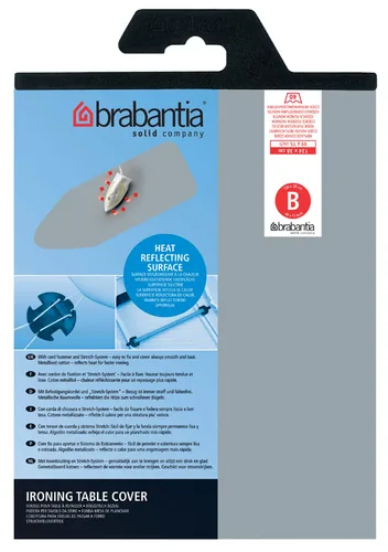 Brabantia 317705 ironing board cover Silicone Grey