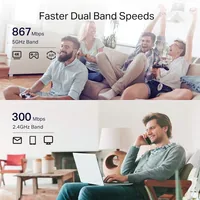 TP-LINK AC1200 Wi-Fi Range Extender RE330
