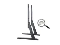 PureMounts Standfuss PM-TVS-02 Schwarz - Eigenschaften: Höhenverstellbar - Höhenverstellbar: Ja - Maximale Bildschirmgrösse: 65  - Detailfarbe: Schwarz - VESA Norm: 600x400 mm - 400x300 mm - 400x200 mm - 200x200 mm - 300x300 mm - 300x200 mm - 400x400 mm -