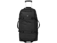 KOOR Reisekoffer Jiibs 90 L, Schwarz - Kofferart: Weichschalengepäck - TSA-Schloss: Nein - Detailfarbe: Schwarz - Handgepäck kompatibel: Nein - Material: rPET Polyester - Anzahl Rollen: 2