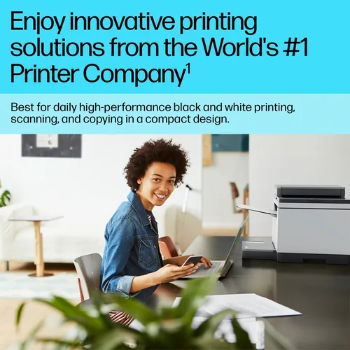 HP LaserJet MFP M234sdw Printer, Black and white, Printer for Small office, Print, copy, scan, Scan to email; Scan to PDF; Compact Size; Energy Efficient; Fast 2 sided printing; 40-sheet ADF; Dualband Wi-Fi