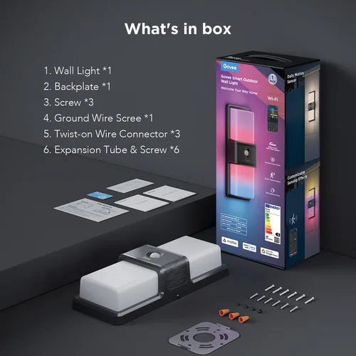 Smart Outdoor Wall Light