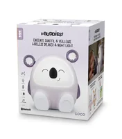 Big Ben Interactive KIDS Bluetooth-Lautsprecher Koala - Verbindungsmöglichkeiten: Bluetooth - Widerstandsfähigkeit: Keine Angabe - Stromversorgung: Akkubetrieb - Detailfarbe: Weiss - Lila - Gewicht: 880 g - System-Kompatibilität: Keine