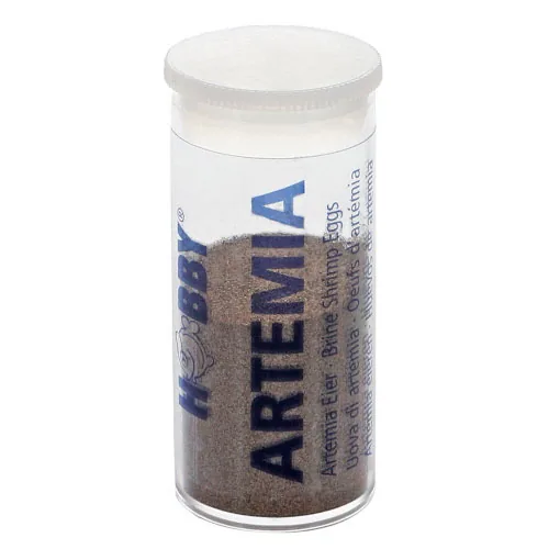 Hobby Aquaristik Aufzuchtsfutter Artemia Eier, 20 ml - Fischart: Zierfische - Futterart: Granulat - klein - Verwendung: Meerwasser - Süsswasser - Packungsgrösse: 20 ml - Produkttyp: Ergänzungsfutter