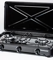 Countertop Hob Gas Ravanson K-03TB [white; 3 zone(s)]