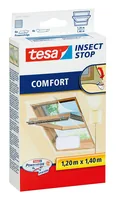 tesa Fliegengitter Insect Stop Comfort Dachfenster - Breite: 120 cm - UV Schutz: Nein - Für Schädling: Fluginsekten - Länge: 140 cm