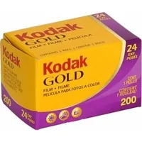 Kodak Gold 135/24 - Film Grösse: 135er - Verpackungseinheit: 1 Stück - Lichtempflindlichkeit: 200 ISO - Film Typ: Color Negativ