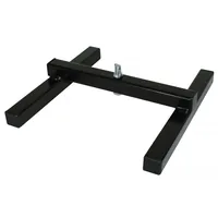 BeamZ Bodenstativ Floorstand Lighteffects - Höhenverstellbar: Nein - Detailfarbe: Schwarz - Material: Metall - Gewicht: 0.5 kg - Stativ-Bauart: Bodenstativ
