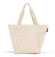 Reisenthel Tasche Shopper M Leo Vanilla - Breite: 51 cm - Detailfarbe: Gold - Material: Polyester - Höhe: 30.5 cm - Länge: 26 cm