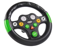 Big Zubehör Set Bobby Car Sound Wheel - Detailfarbe: Grün - Schwarz