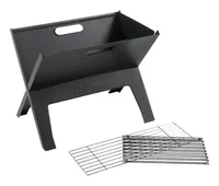 Outwell Picknick-Grill Cazal - Zusatzausstattung: Keine - Typ: Holzkohlegrill - Betriebsart: Holzkohle - Nachhaltigkeit: Nicht angegeben - Detailfarbe: Schwarz - Breite: 45 cm