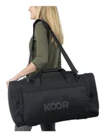 KOOR Sporttasche 55 l, Schwarz - Taschenart: Sporttasche - Tragemöglichkeit: Schulterträger - Volumen: 55 l - Zusatzfächer: Ja - Farbe: Schwarz - Sportart: Alle Sportarten