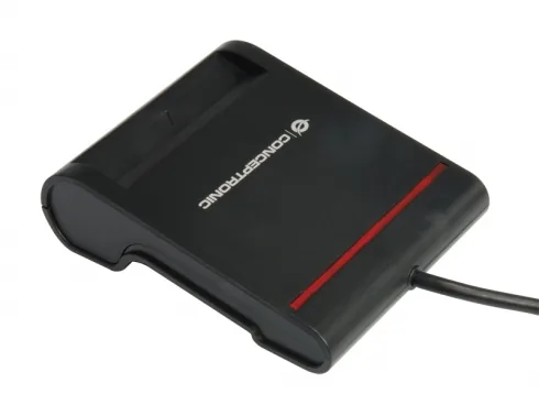 CONCEPTRONIC Smart-ID Kartenleser USB-A2.0 schwarz