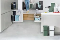 Brabantia Sort & Go Abfallbehäl. Light Grey 6 L