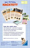 Ravensburger Das tierische Kacktett - Sprache: Deutsch - Kategorie: Kartenspiel - Lernspiel - Altersempfehlung ab: 6 Jahren - Spieldauer: 0 min - Min. Anzahl Spieler: 3 - Max. Anzahl Spieler: 6