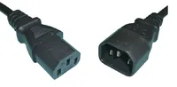 Diggelmann SPVB10-05 power cable Black 0.5 m C13 coupler C14 coupler