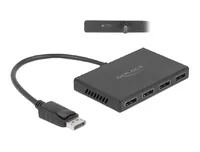 DeLOCK DisplayPort 1.4 Splitter 1 x DisplayPort in to 4 x DisplayPort out