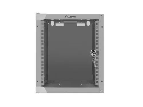 LANBERG WALL CABINET 10 6U (280X310, GRAY)