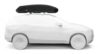 Thule Dachbox Force 3 XL - Anzahl Skier: 9 - Anzahl Snowboards: 6 - Detailfarbe: Schwarz - Volumen: 500 l - Belastbarkeit: 75 kg