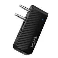 Logilink Bluetooth 5.1 Audiosender, Reichweite bis 7m, schw.