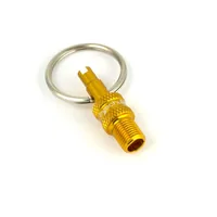byschulz Ventiladapter Mini-Tool Gold - Zubehörtyp: Adapter - Sportart: Velo
