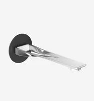 Webert Spout Black, Stainless steel