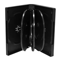 MediaRange DVD-Leerhülle für 8 Dics 27mm schwarz 3pcs