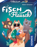 Kosmos Kartenspiel Fisch & Flausch -DE- - Sprache: Deutsch - Kategorie: Kartenspiel - Altersempfehlung ab: 8 Jahren - Spieldauer: 15 min - Min. Anzahl Spieler: 2 - Max. Anzahl Spieler: 6
