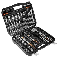 Socket wrenches 1/2"", 3/8"", 1/4"", set of 219 pcs, CrV