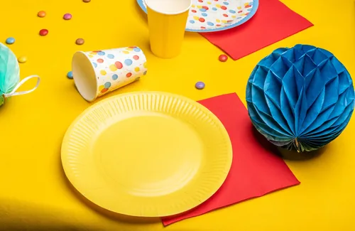 PRO nappe Einwegteller Geburtstag 10 Stück, Mehrfarbig - Produkttyp: Einwegteller - Materialtyp: Papier - Material: Karton - Detailfarbe: Mehrfarbig - Verpackungseinheit: 10 Stück